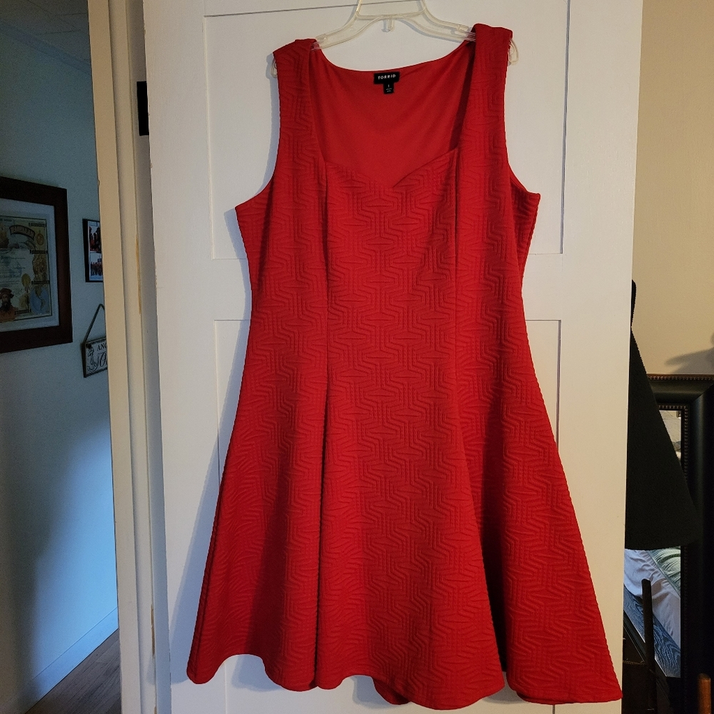 Red Torrid dress